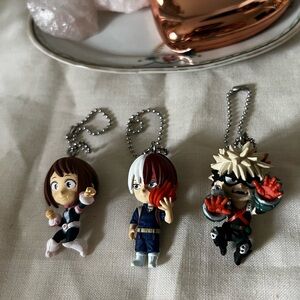 My Hero Academia keychains